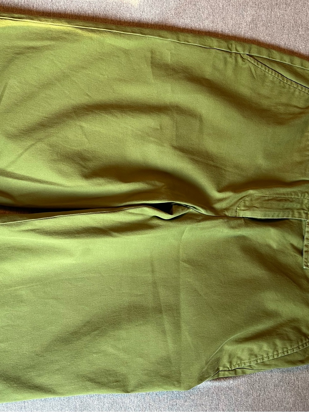 Talbots Olive Green Casual Bermuda Shorts